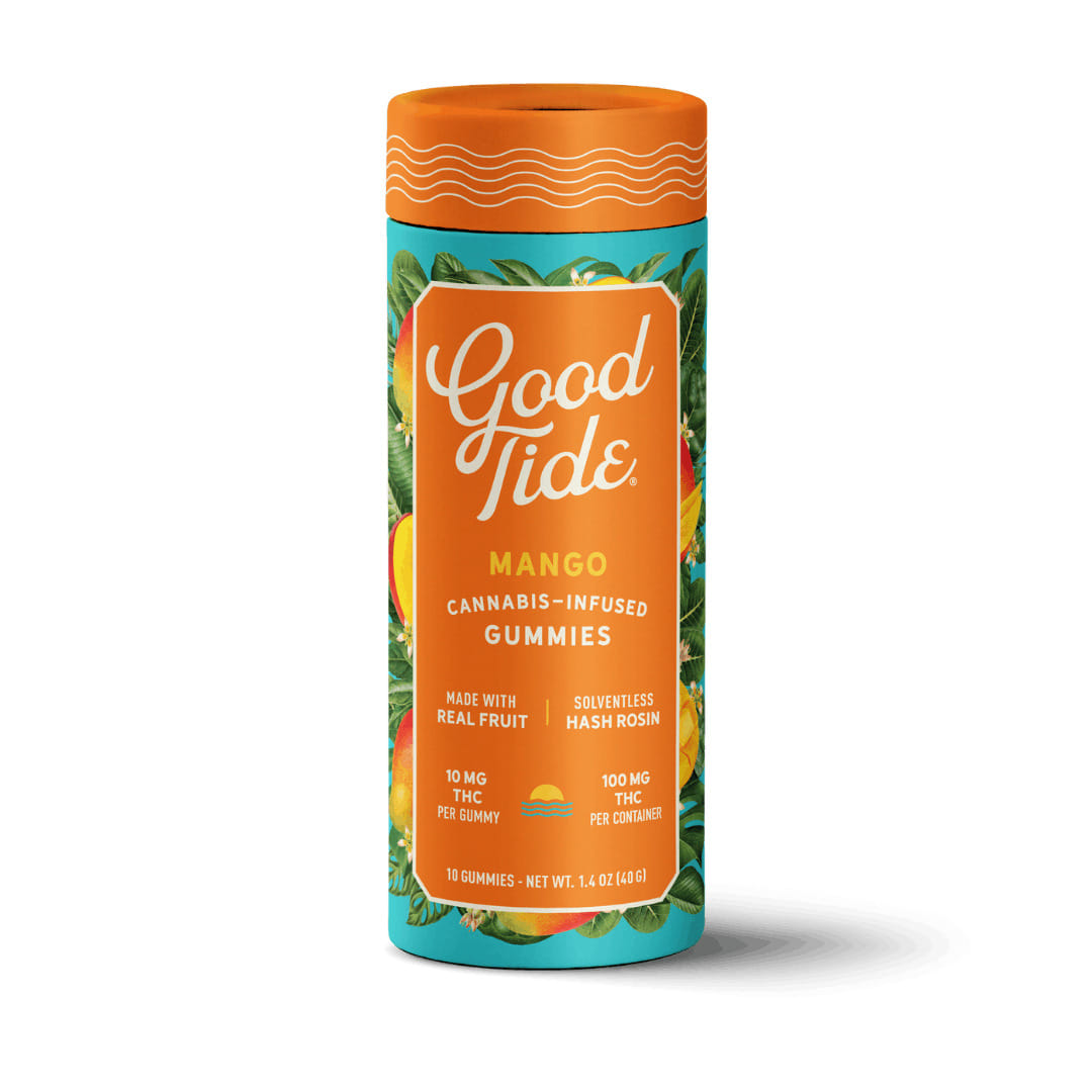 Mango Solventless Gummies - Good Tide - 10 Piece - $21 - Edibles