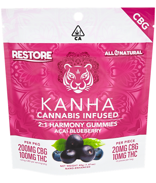 2:1 CBG Acai Blueberry 200mg:100mg