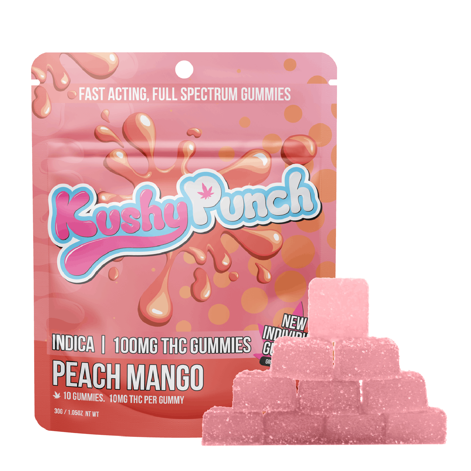 Peach Mango Gummies (10 Pck)