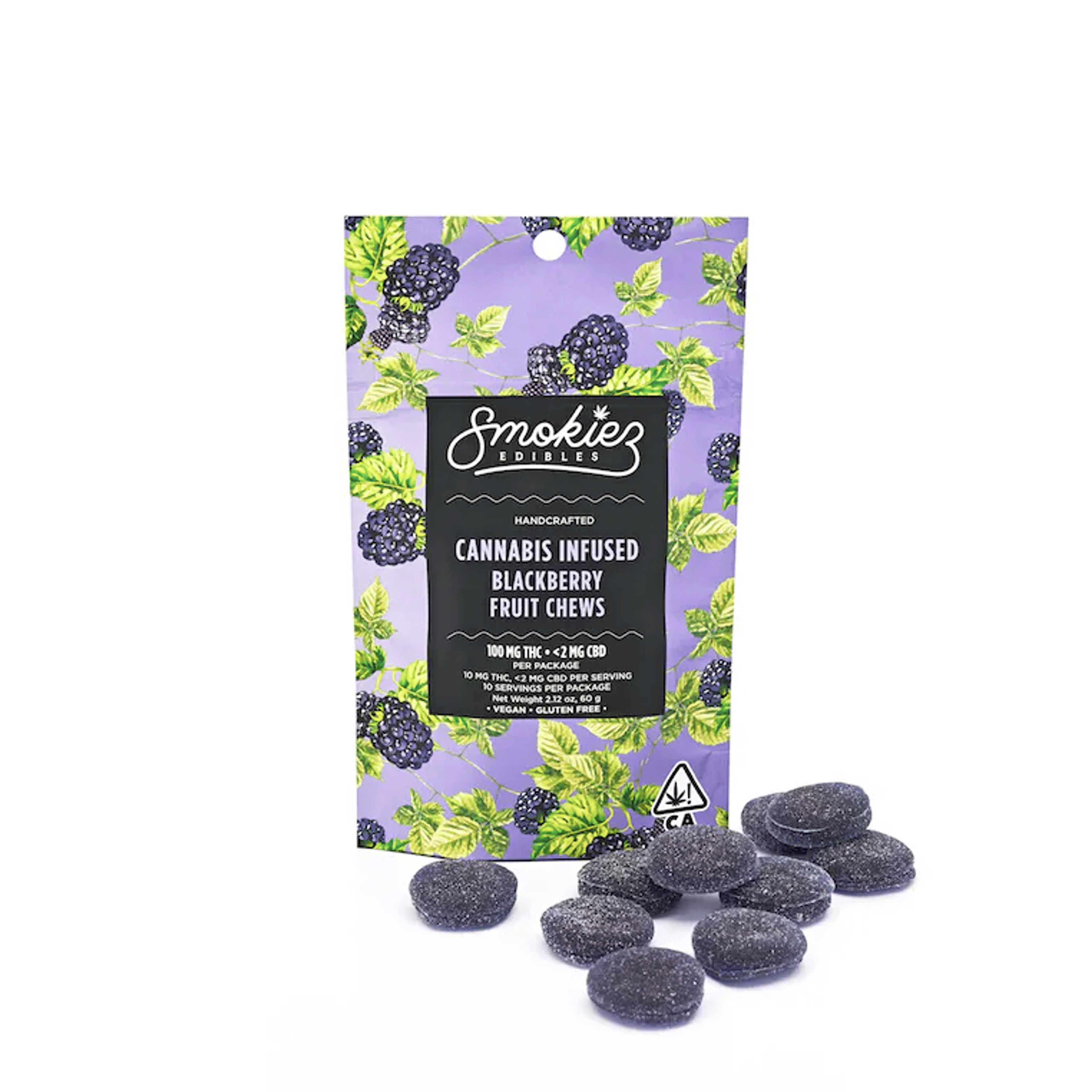 Smokiez Fruit Chews | Blackberry - Smokiez - - $16 - Edibles