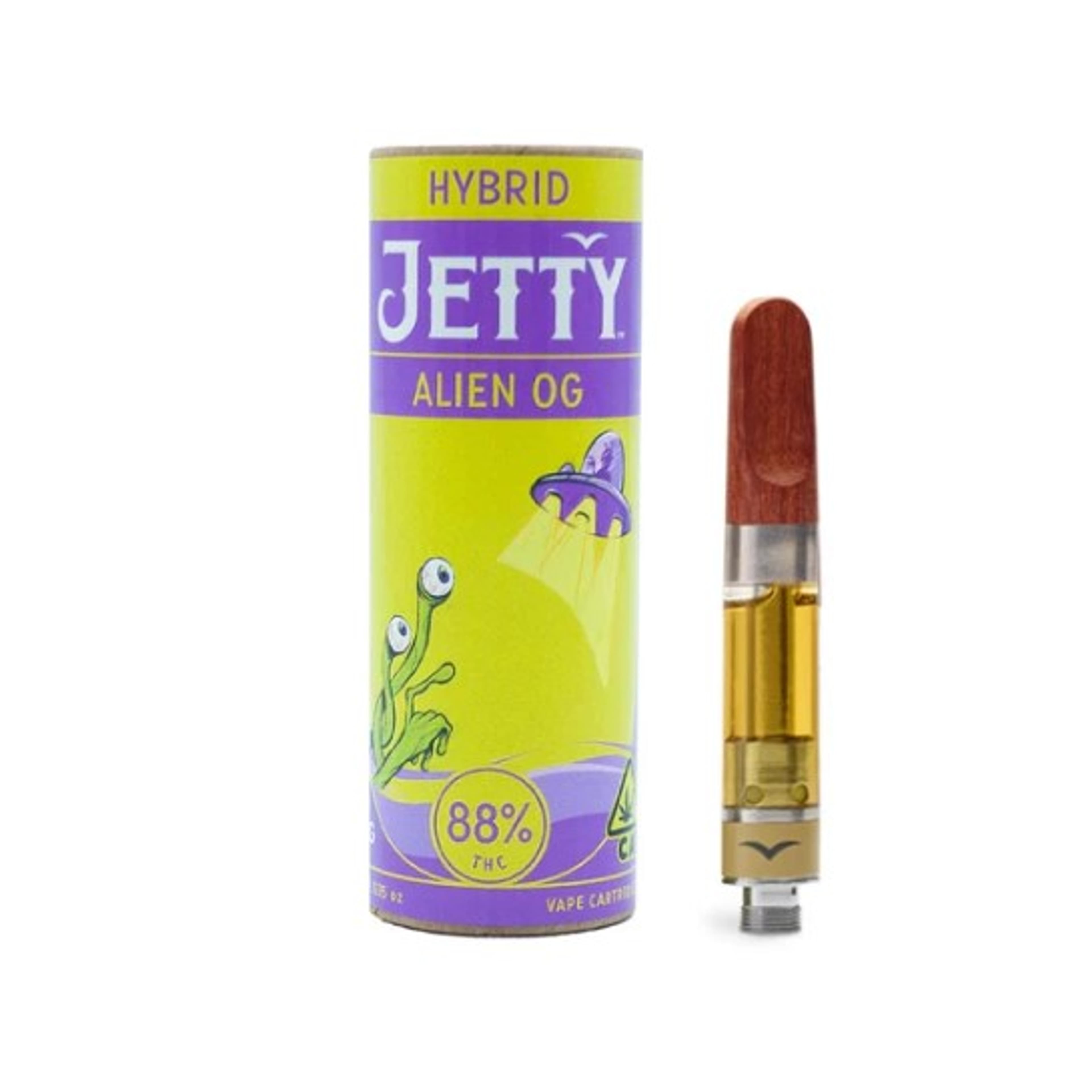 Alien Og High THC Cart 1g - Jetty Extracts - - $31.24 - Vapes