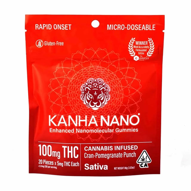 Nano Sativa Cran - Pomegranate 100mg