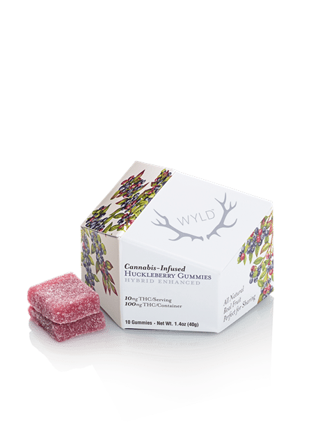 Huckleberry Hybrid Enhanced 100mg Gummies