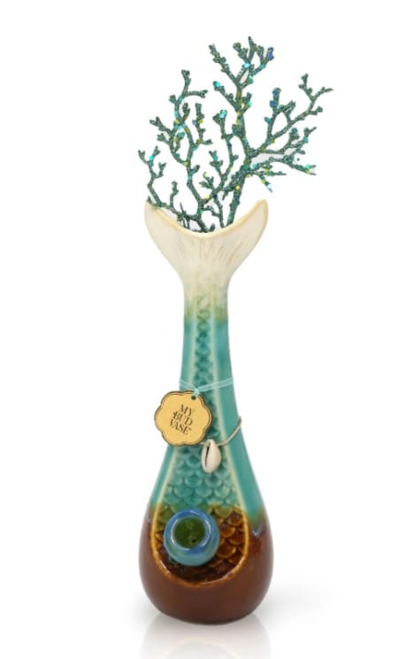 Mermaid Vase Bong - My Bud Vase -  - $100.99 - Accessories