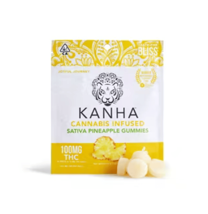 Pineapple - Gummies - Kanha -  - $14.40 - Edibles