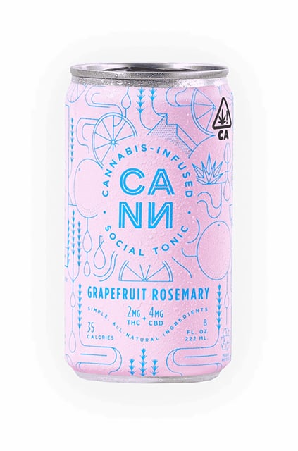 CANN - Grapefruit Rosemary - 6 pack