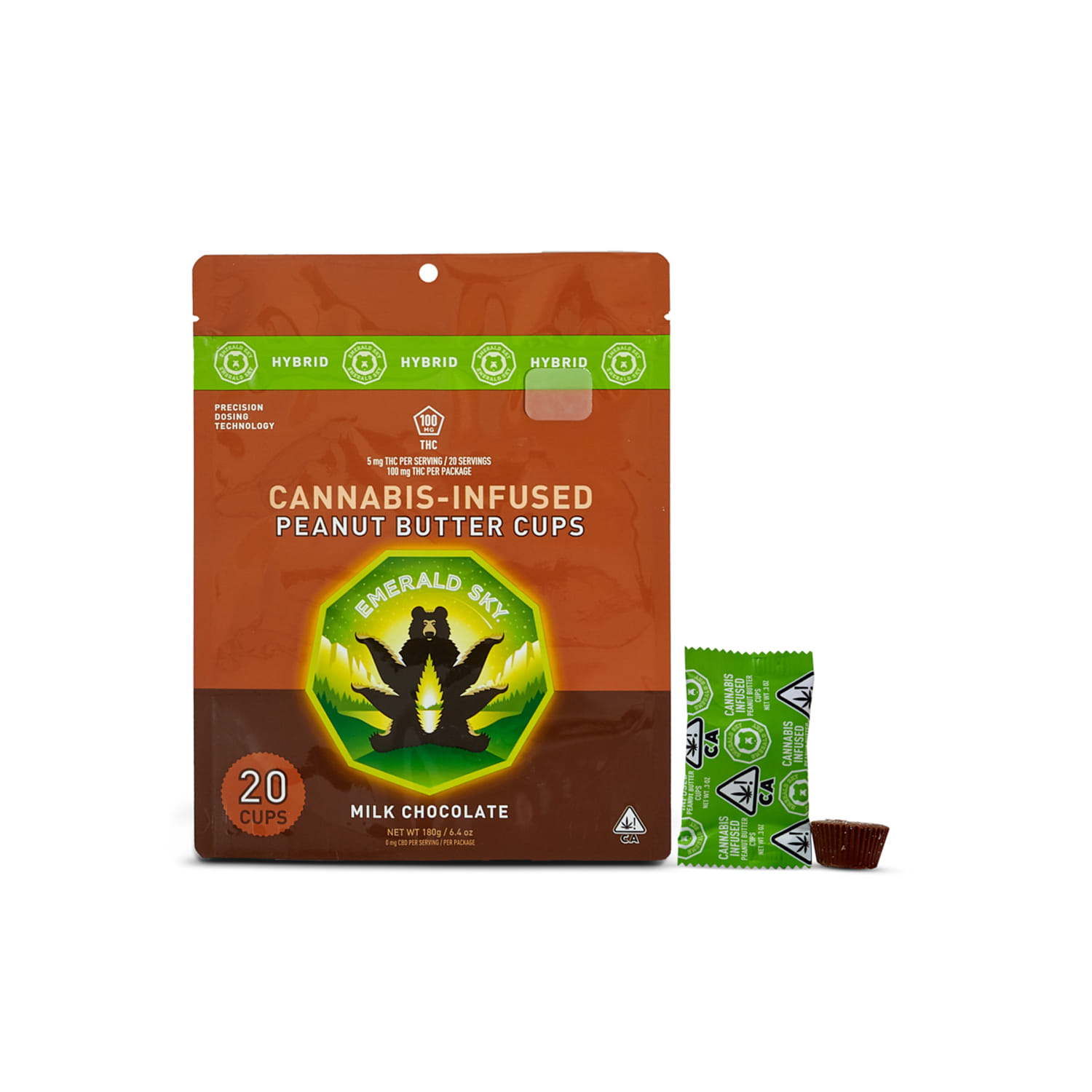 Emerald Sky: Hybrid Peanut Butter Cups - 20pk