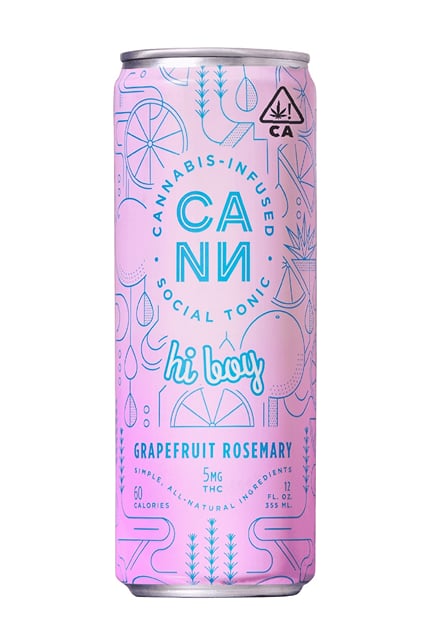 CANN - Hi Boys - Grapefruit Rosemary - 4 pack