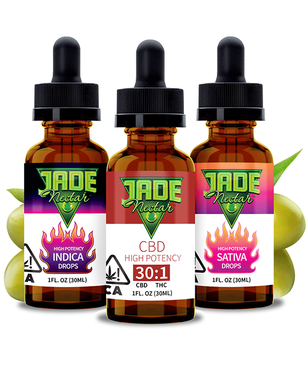 Jade Nectar DECARBED Tinctures - Jade Nectar - CBD - $45 - Tinctures