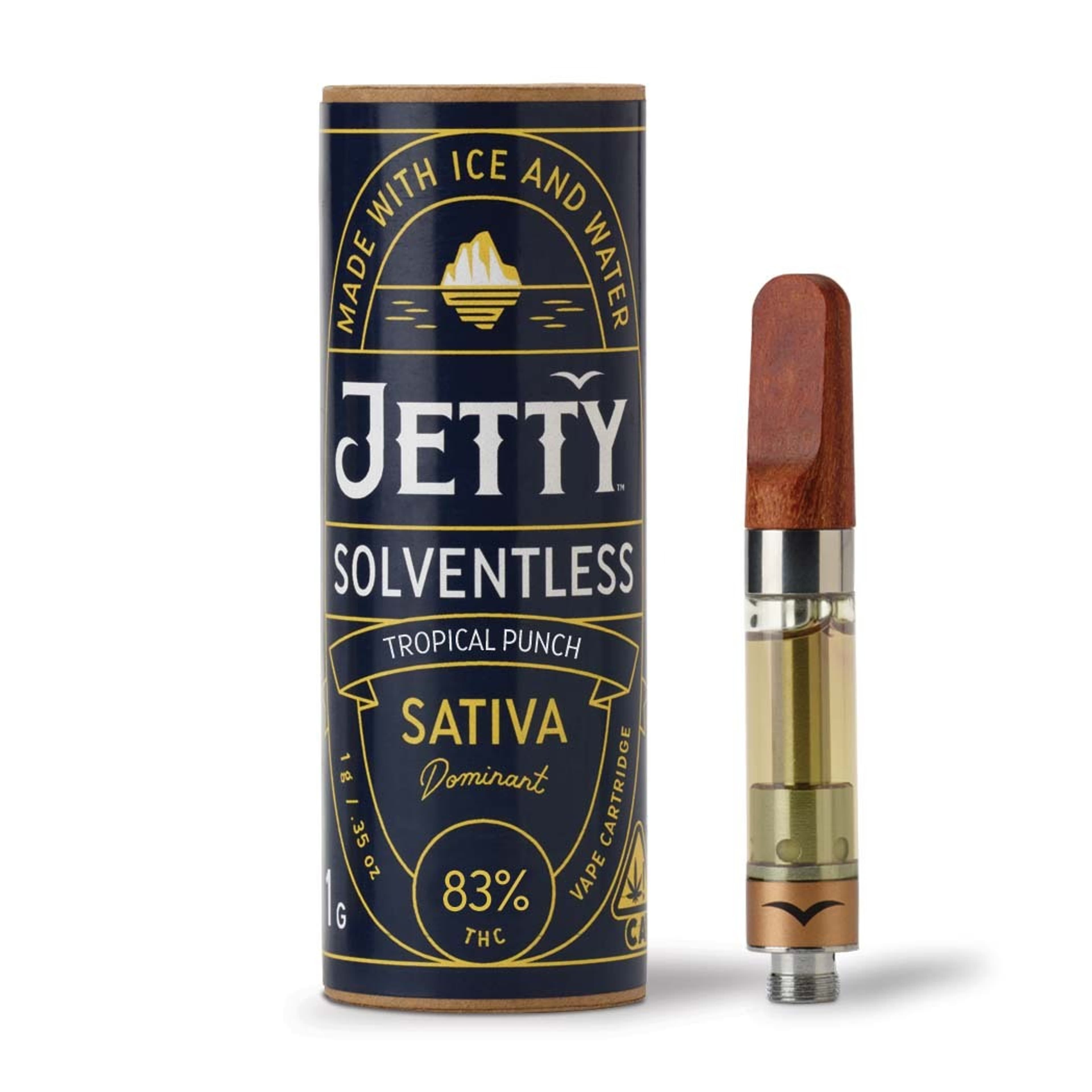Jetty Solventless Rosin1g Cart - JETTY EXTRACTS - Sour Tropic (S) - $62 - Vape Cartridges