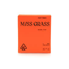 FAST TIMES SATIVA 5pk Prerolls 2G - Miss Grass -  - $27.40 - Pre-Rolls