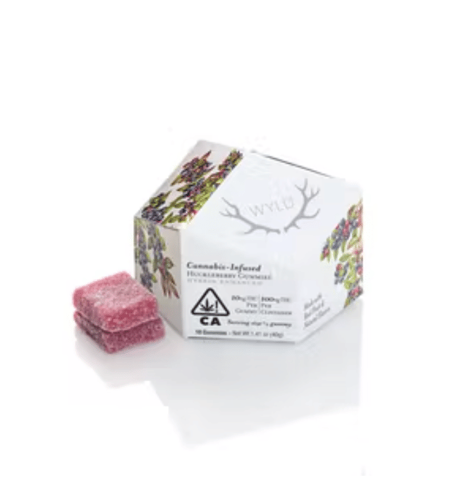 Huckleberry Gummies - 100mg - WYLD -  - $15.85 - Edibles