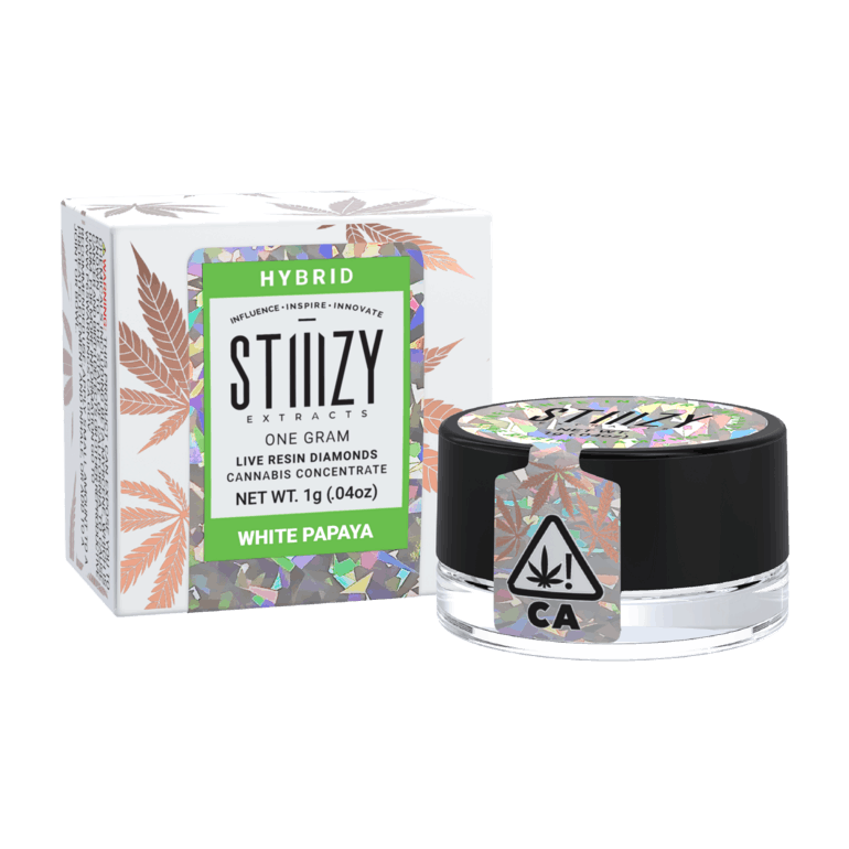 STIIIZY Curated Live Resin | 1g - White Papaya - Concentrate - Hybrid - STIIIZY -  - $19.50 - Concentrates