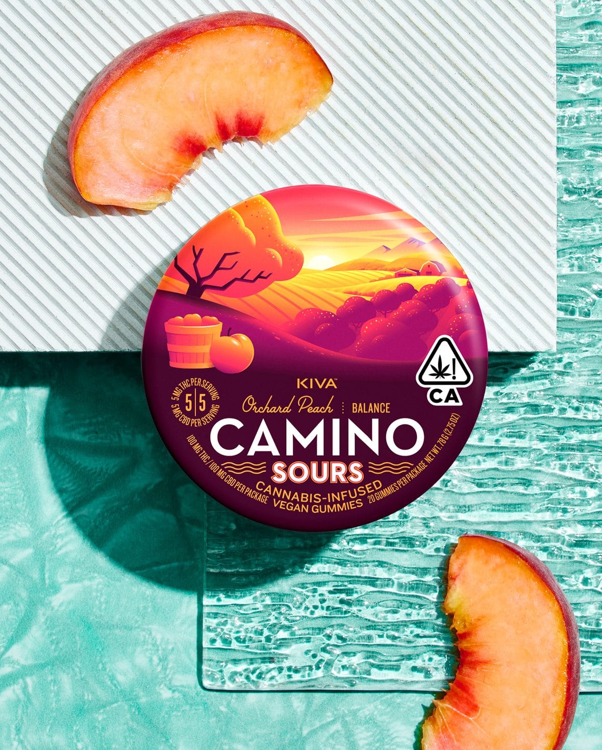 Camino - Orchard Peach (10 pck) (10:10) (THC:CBD)
