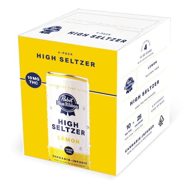 Pabst Blue Ribbon — Lemon Seltzer