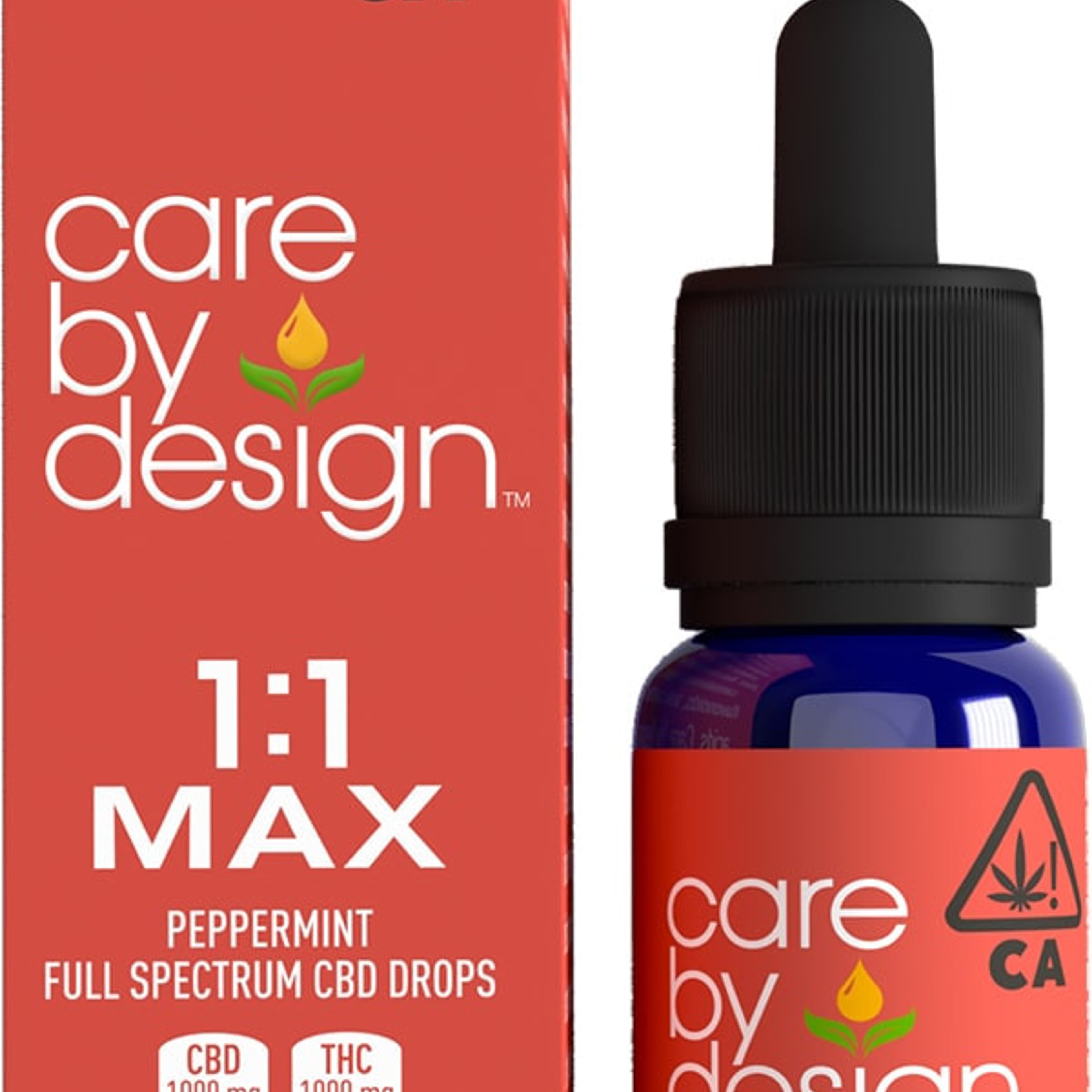 1:1 Max - CARE BY DESIGN - 1:1 MAX - $75 - Tinctures
