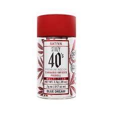 40's: Blue Dream 5PK Infused Prerolls