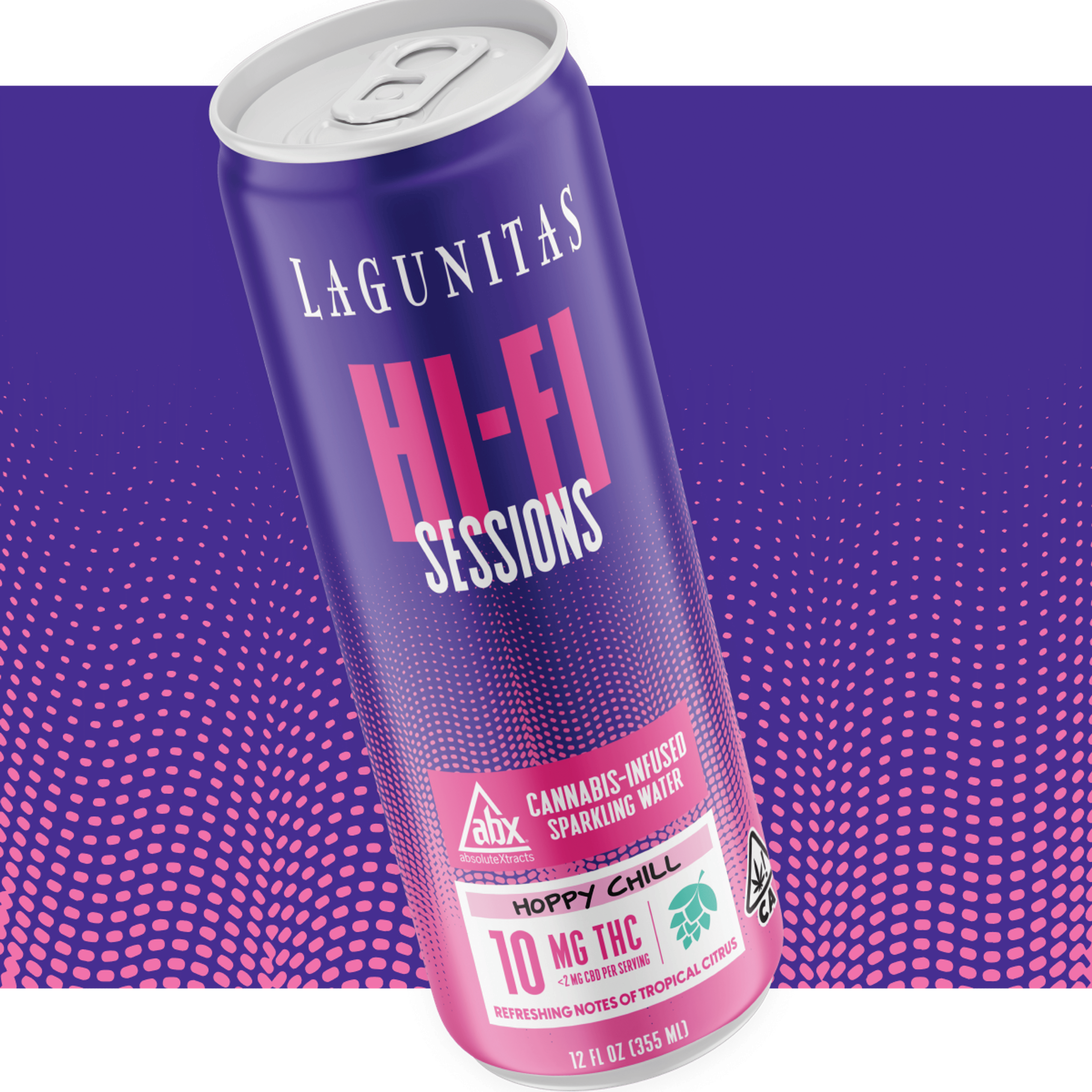 Lagunitas Hi-Fi Hoppy Chill THC - ABX - 4 PK - $20 - Edibles