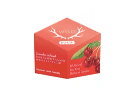 Sour Cherry 100mg Gummies