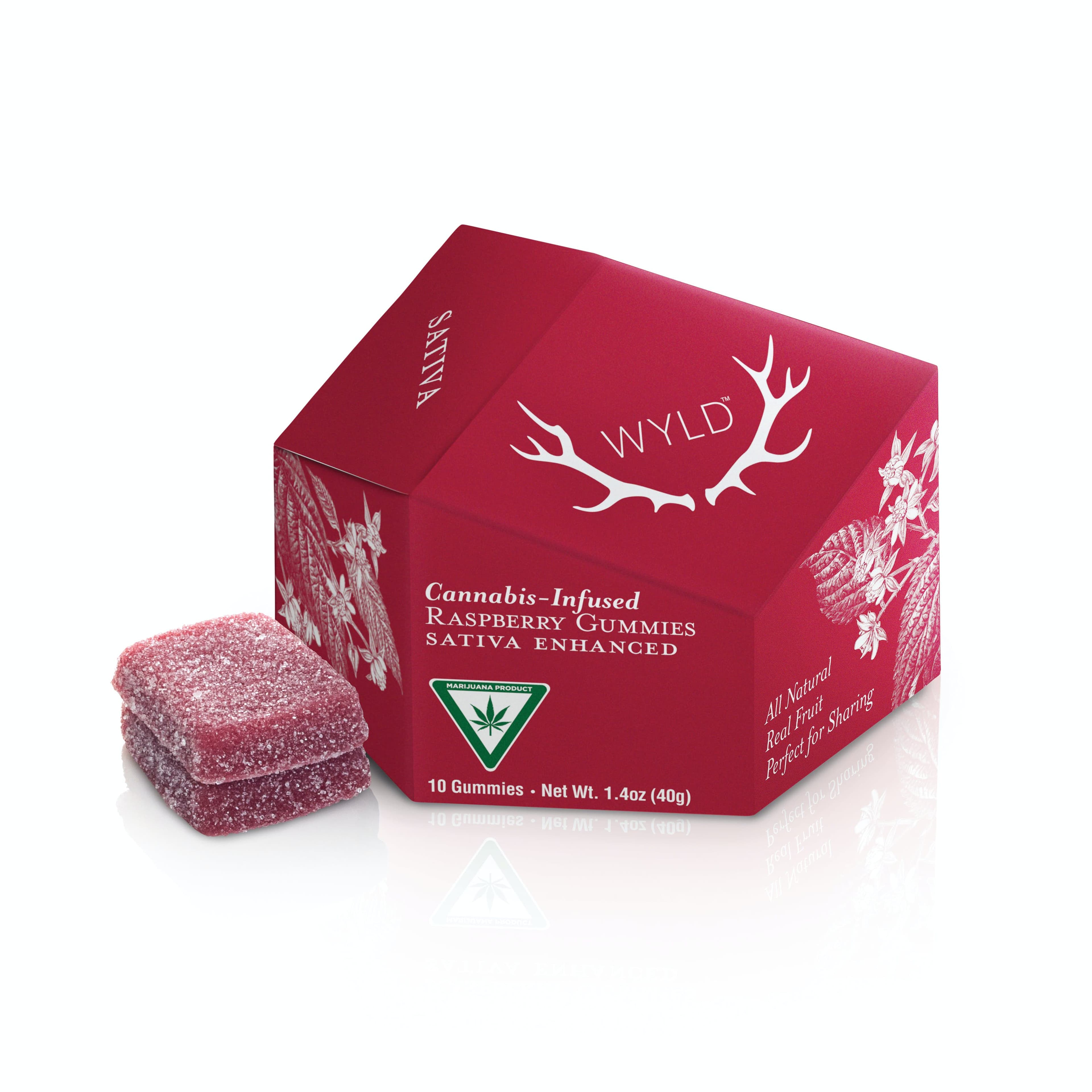 Raspberry Gummies - WYLD - - $18 - Edibles