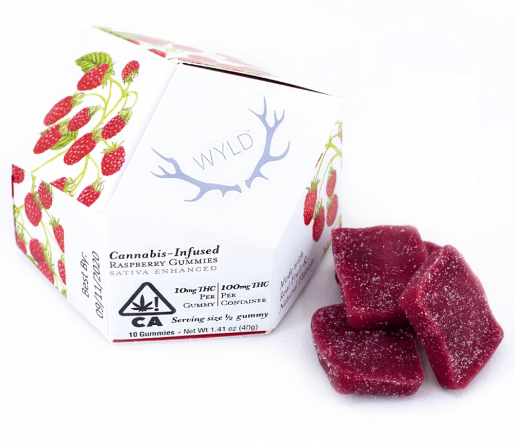 Wyld: Raspberry Gummies - Wyld -  - $23 - Edibles