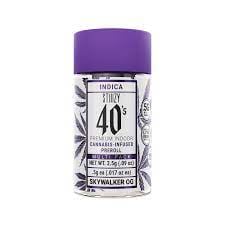 40's: Skywalker OG 5PK Infused Prerolls