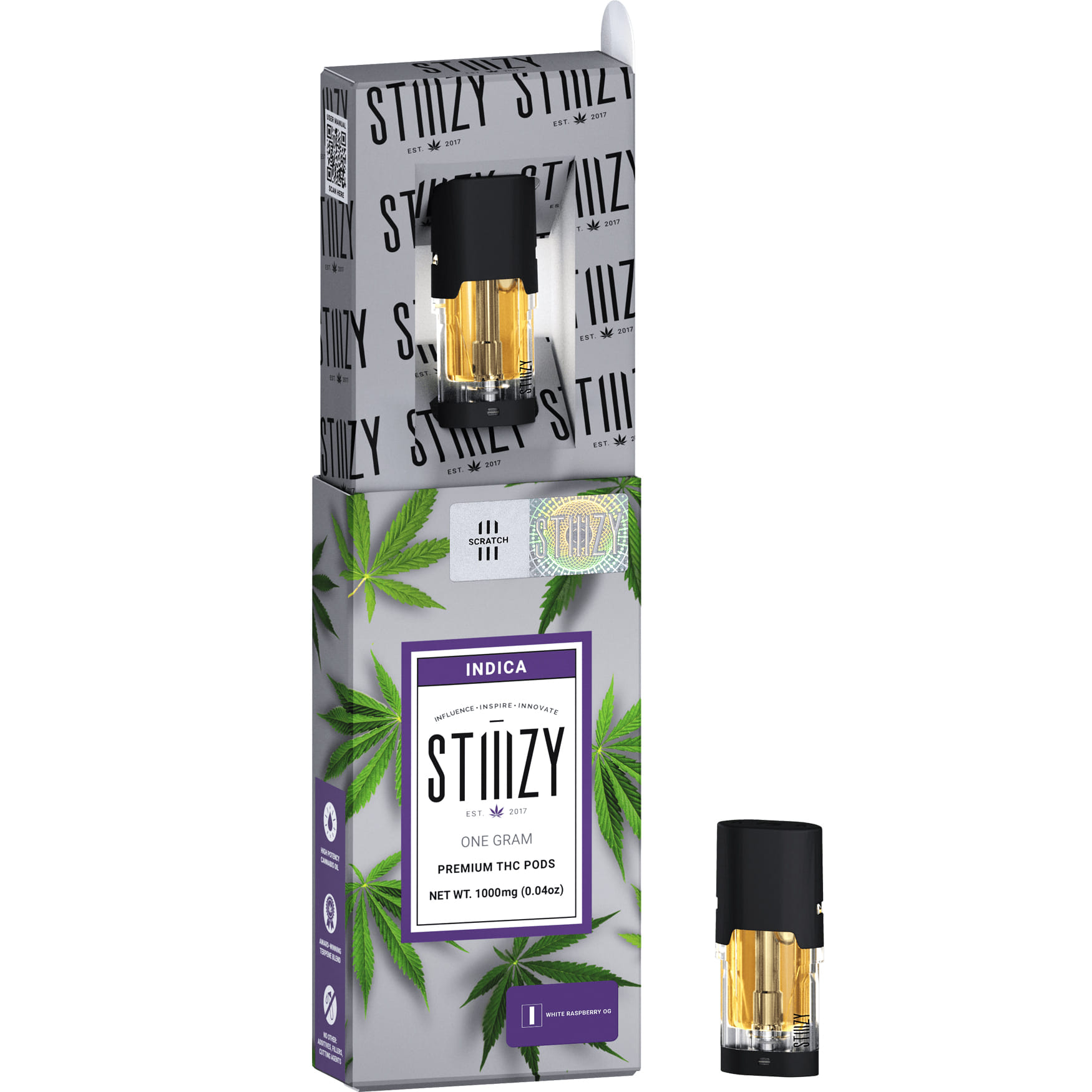 White Raspberry (I) 1g Regular B2G1 EVERYDAY **SPECIAL PRICING** - Stiiizy - White Raspberry (I) - $21.50 - Vape Cartridge
