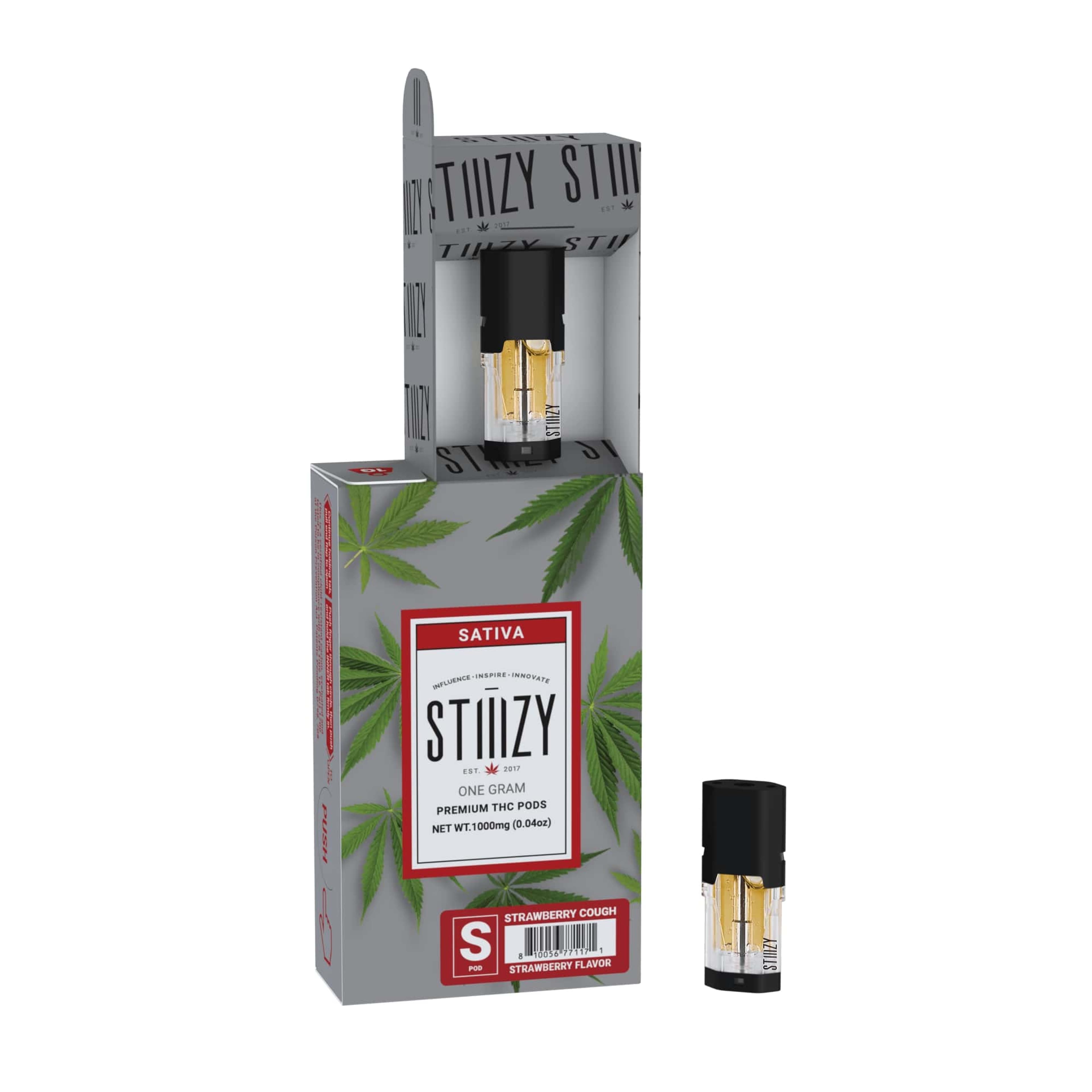 Strawberry Cough Classic 1g Pod - Stiiizy - - $26.50 - Vapes