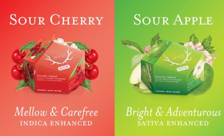 Wyld - Sour Cherry Indica THC Gummies - Wyld - Wyld - Sour Cherry Indica THC Gummies - $22 - Edible