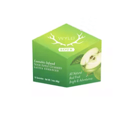 Sour Apple 100mg Gummies