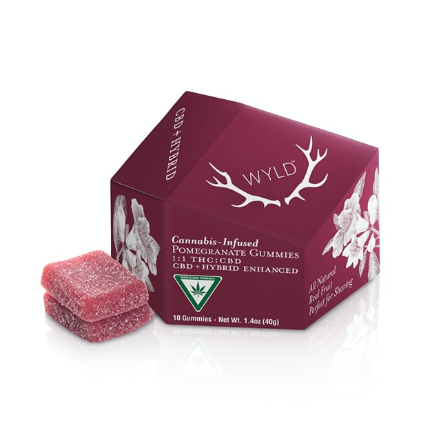 1:1 CBD Pomegranate Gummies