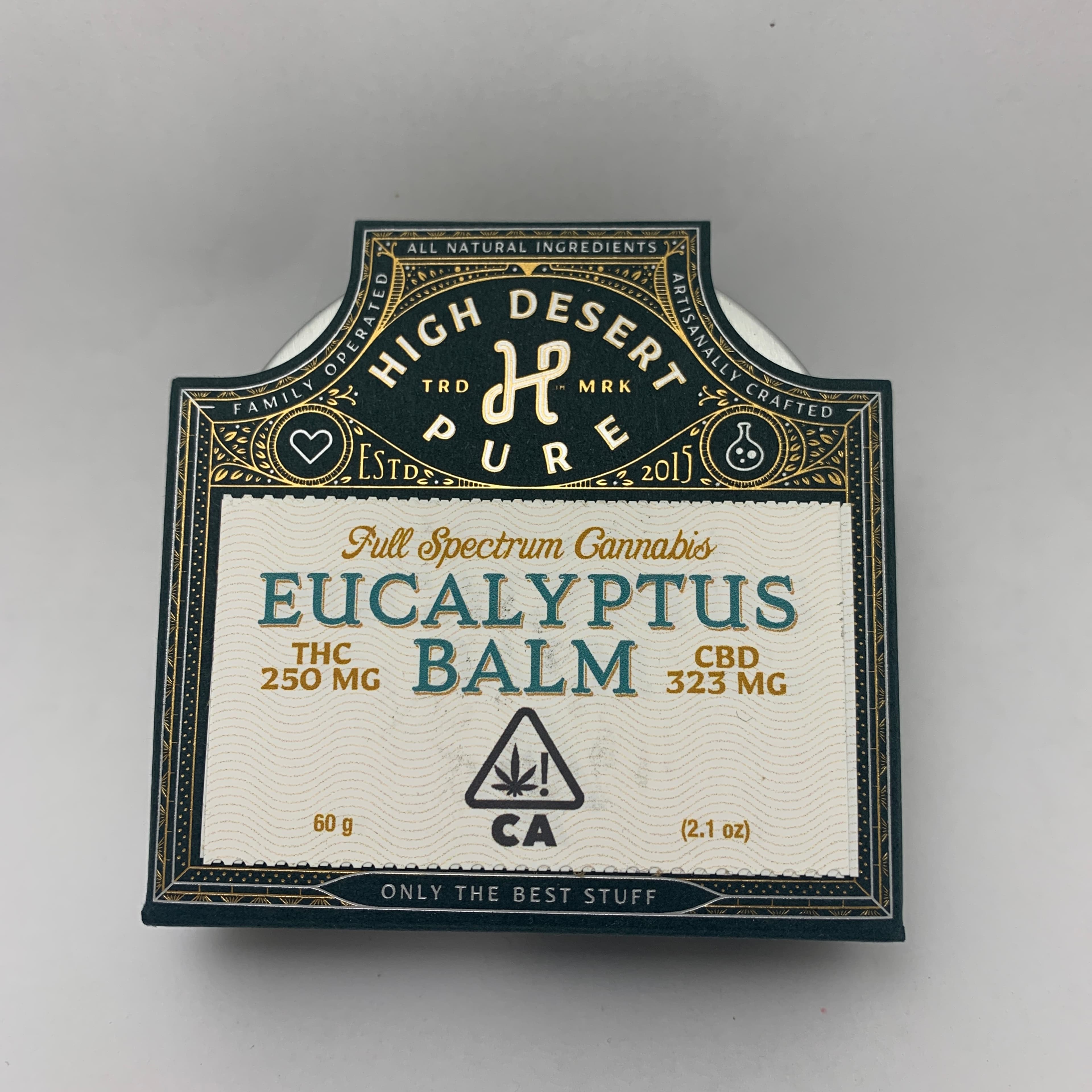 Eucalyptus Balm 1:1 - high desert pure - - $40 - Topical (weight - each)