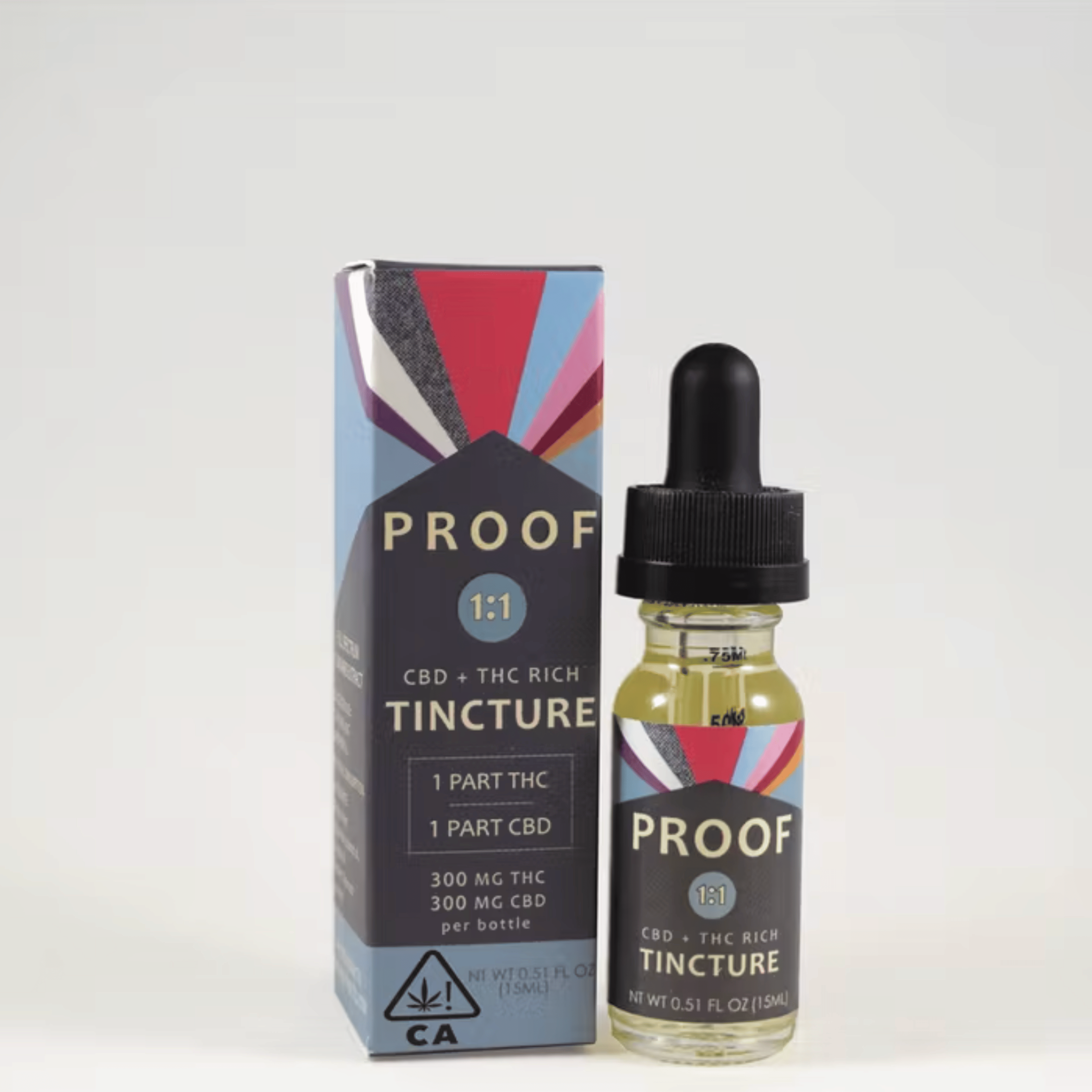 1:1 Balanced Tincture 15ml - Proof - - $32 - Tincture