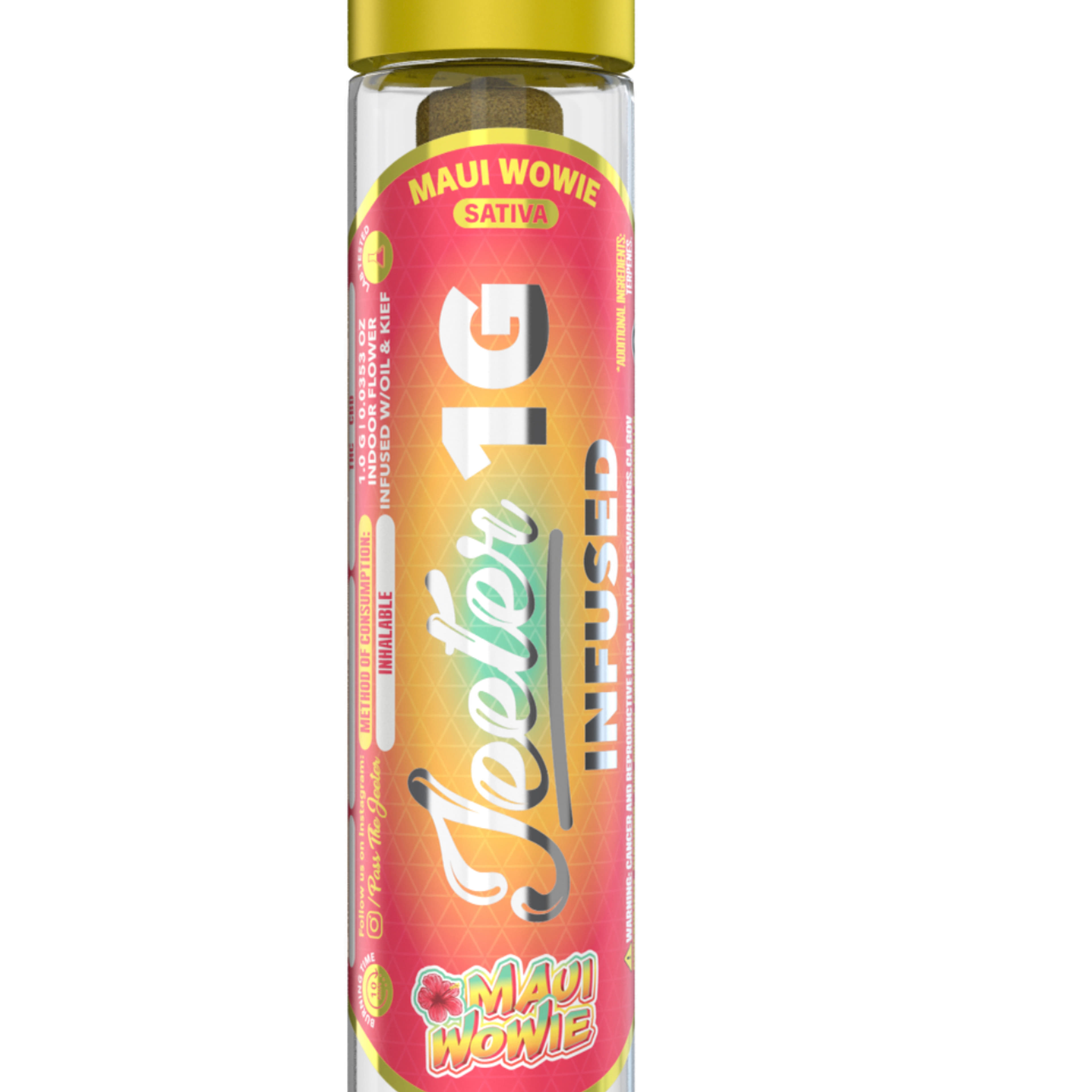 Maui Wowie Infused Preroll 1g - Jeeter - - $21.25 - Pre-Rolls