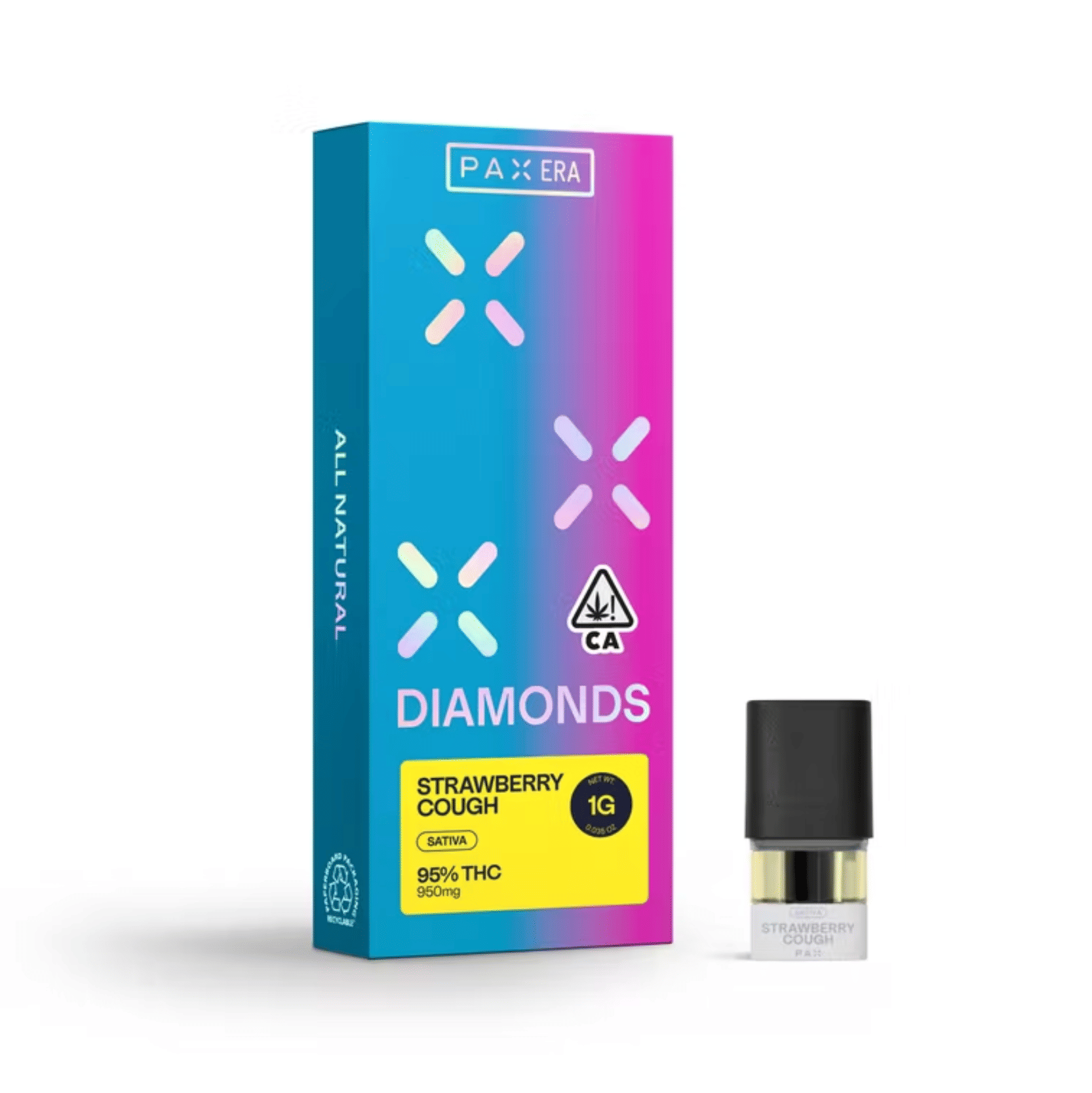 Strawberry Cough 1G Diamonds Pax Pod - PAX -  - $42 - Pax Pods