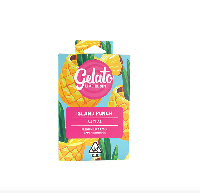 Gelato Live Resin Enhanced | 1g - Island Punch - Cartridge - Sativa