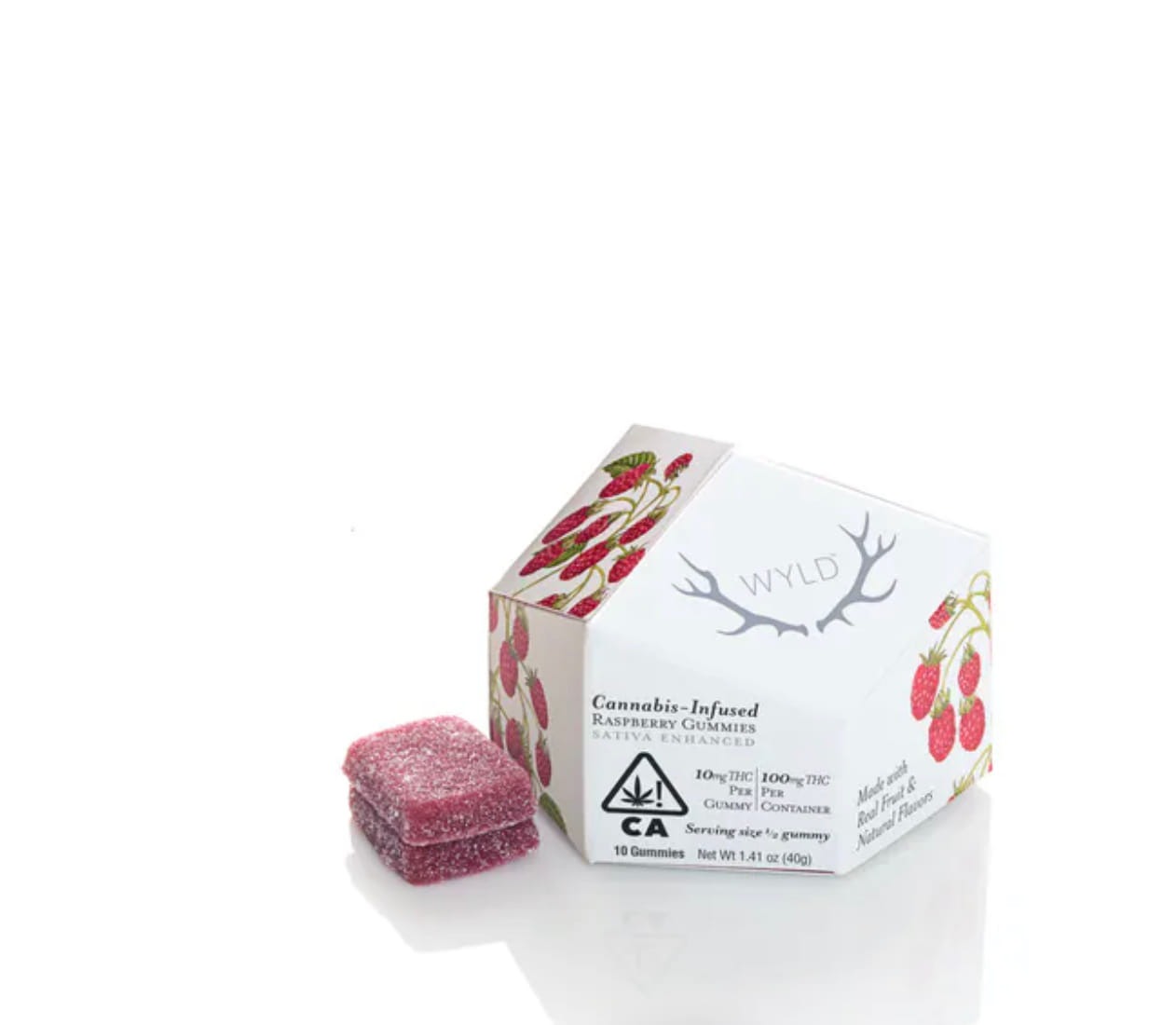 Raspberry Gummies - WYLD -  - $19.75 - Edibles