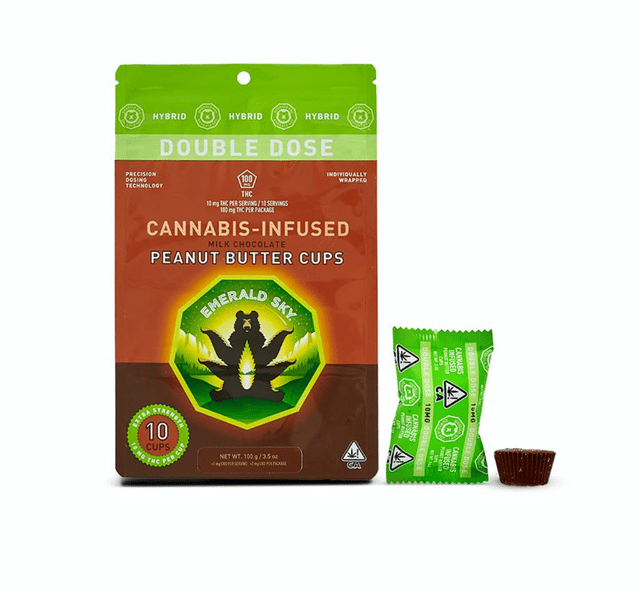 Emerald Sky — Hybrid Peanut Butter Cups 10pk