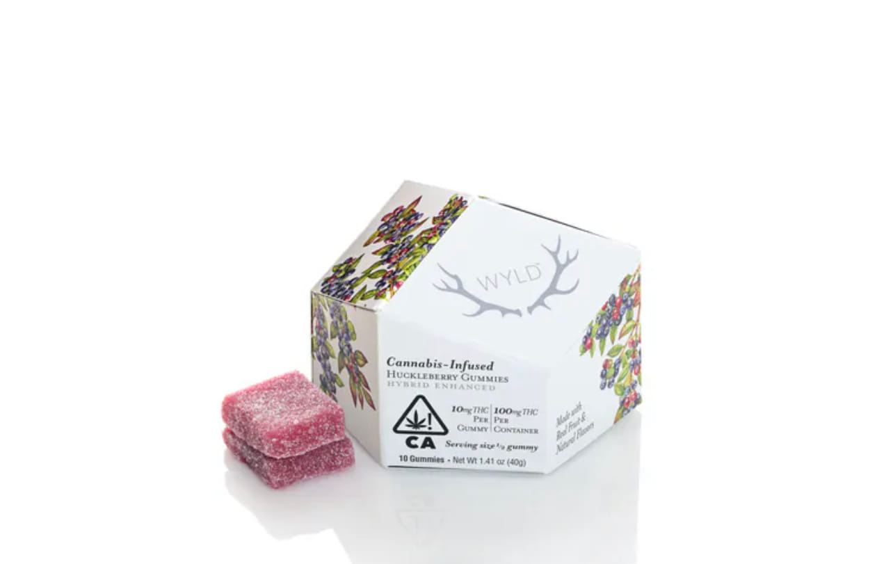 Huckleberry Gummies - WYLD -  - $19.75 - Edibles