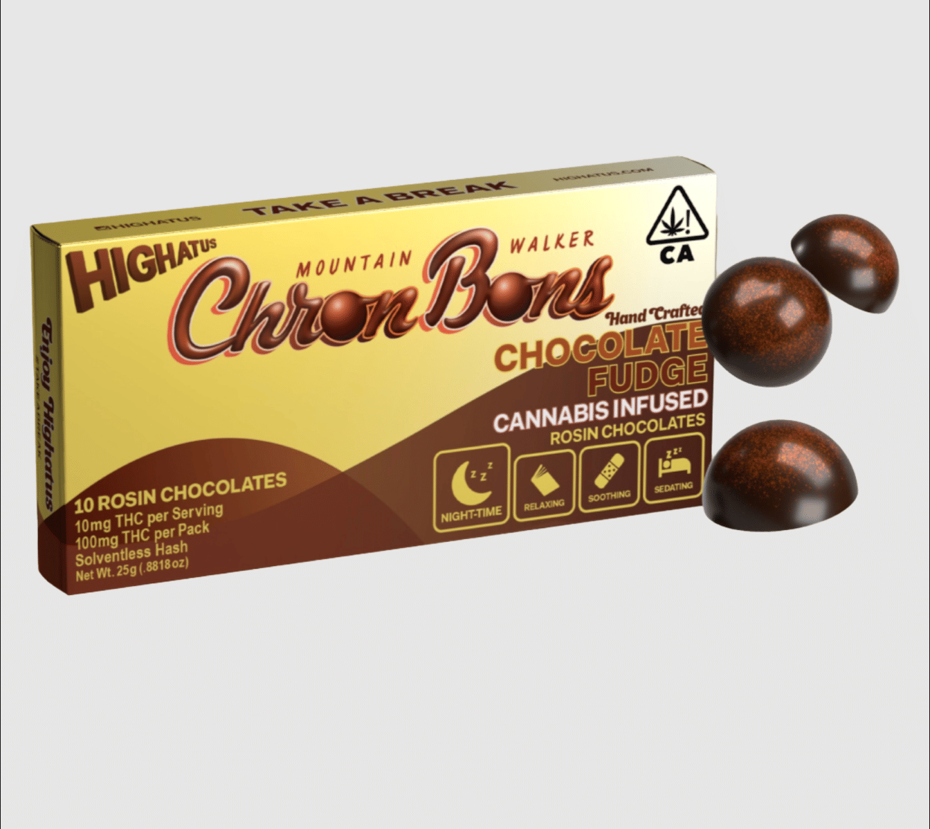Highatus: Fudge Chronbons