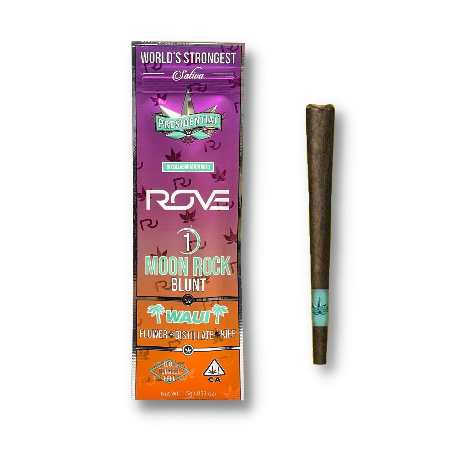 Waui Moon Rock Blunt 1.5g - Presidential -  - $22.24 - Preroll