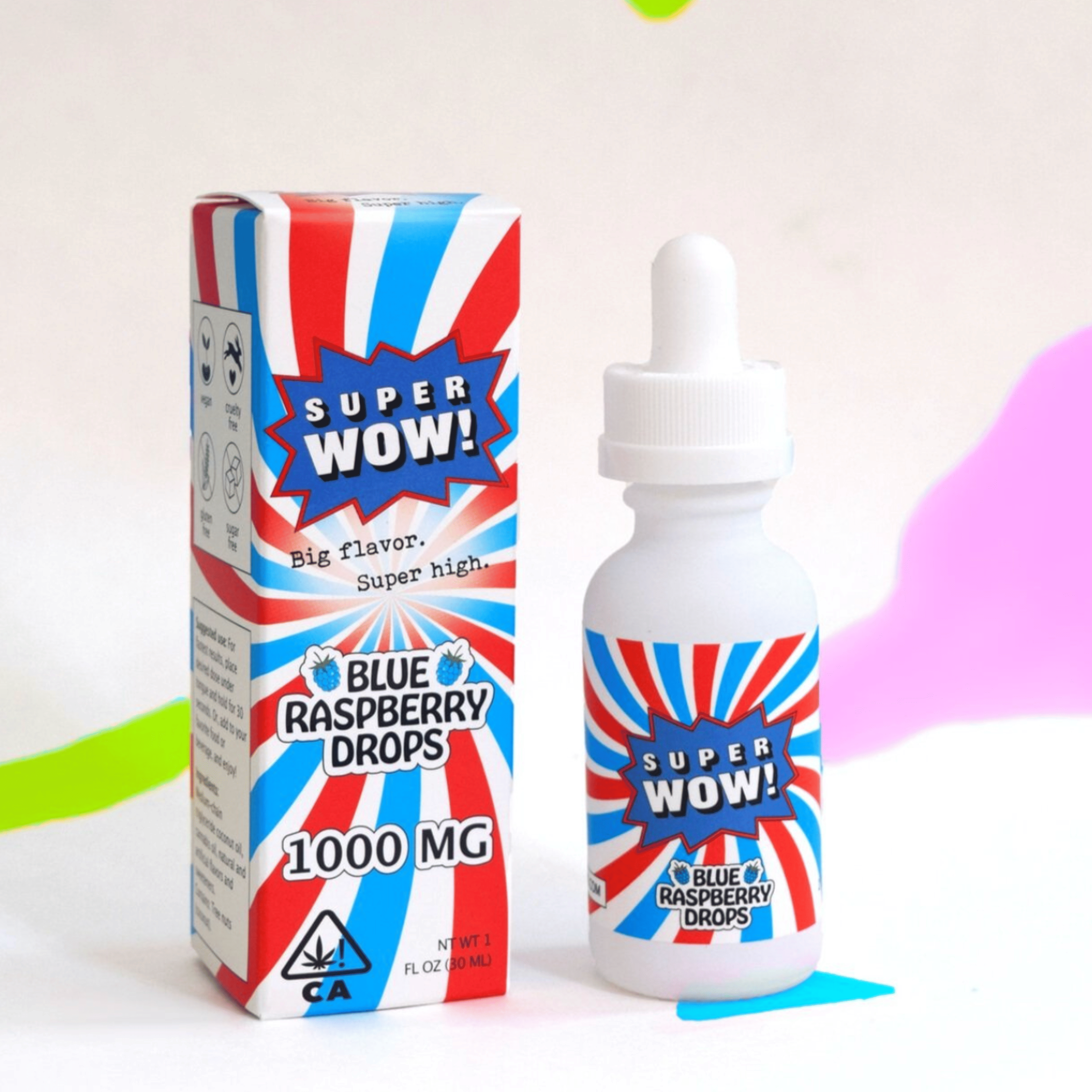 Superwow Blue Raspberry Drops - Proof - - $42 - Tincture