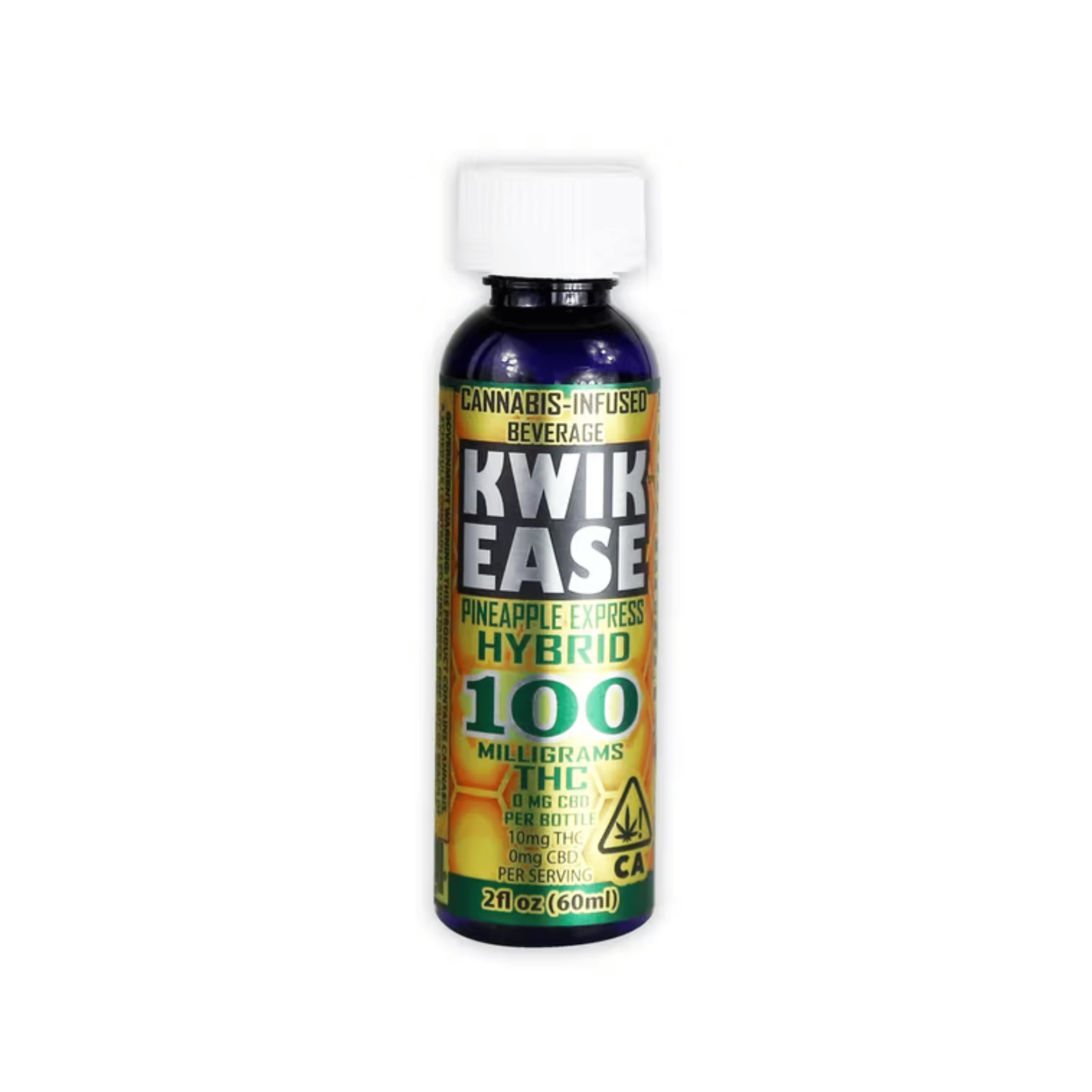 Pineapple Express Hybrid 100mg - Kwik Ease - - $10 - Drinks