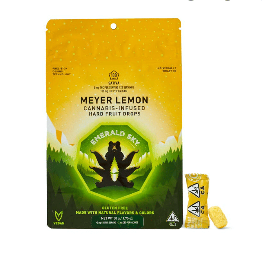 Emerald Sky: Meyer Lemon Hard Candy