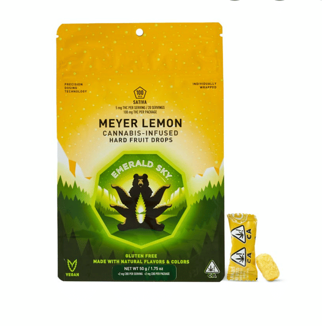Emerald Sky: Meyer Lemon Hard Candy
