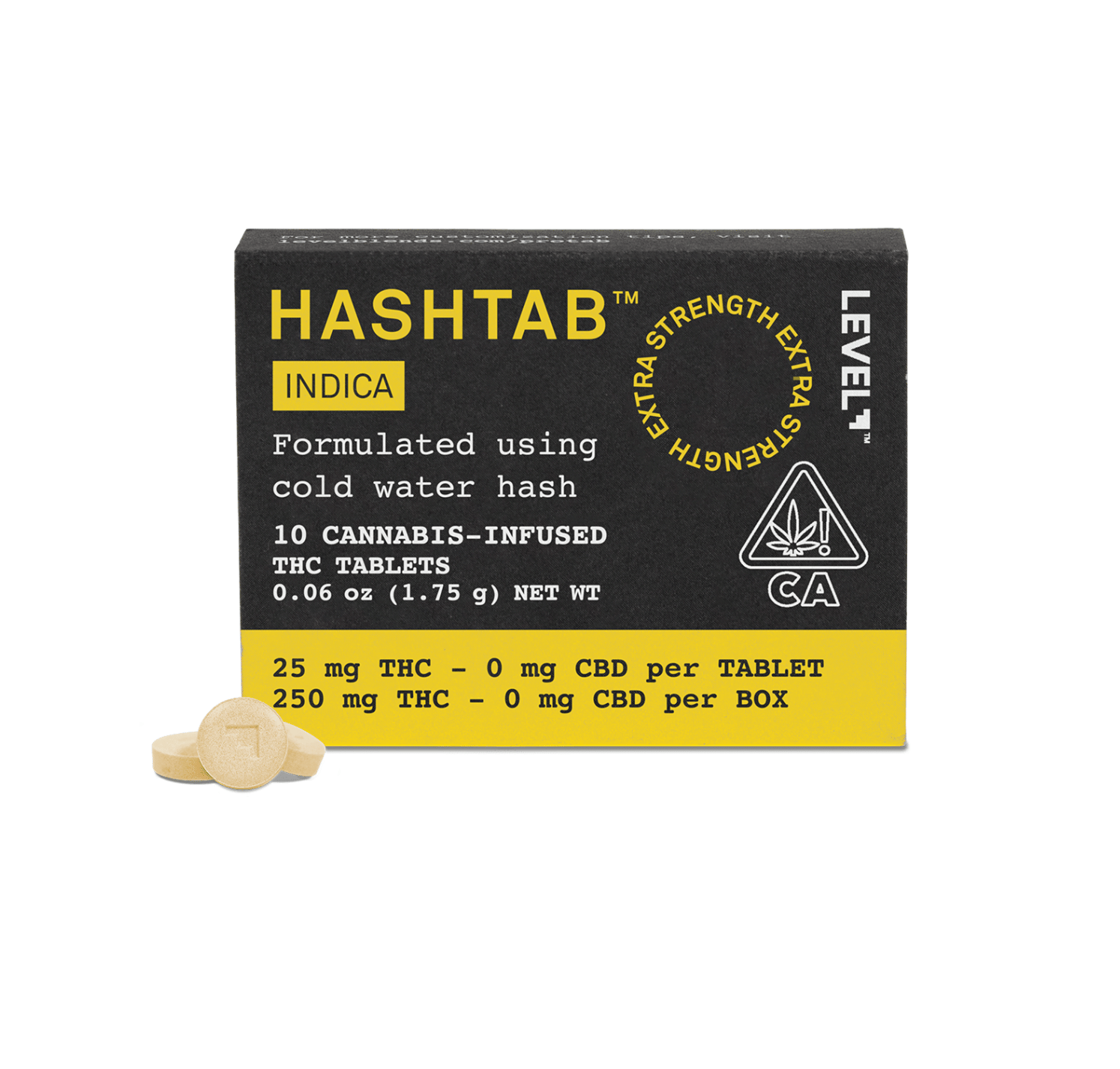 Indica Hashtab - Level -  - $28 - Capsules
