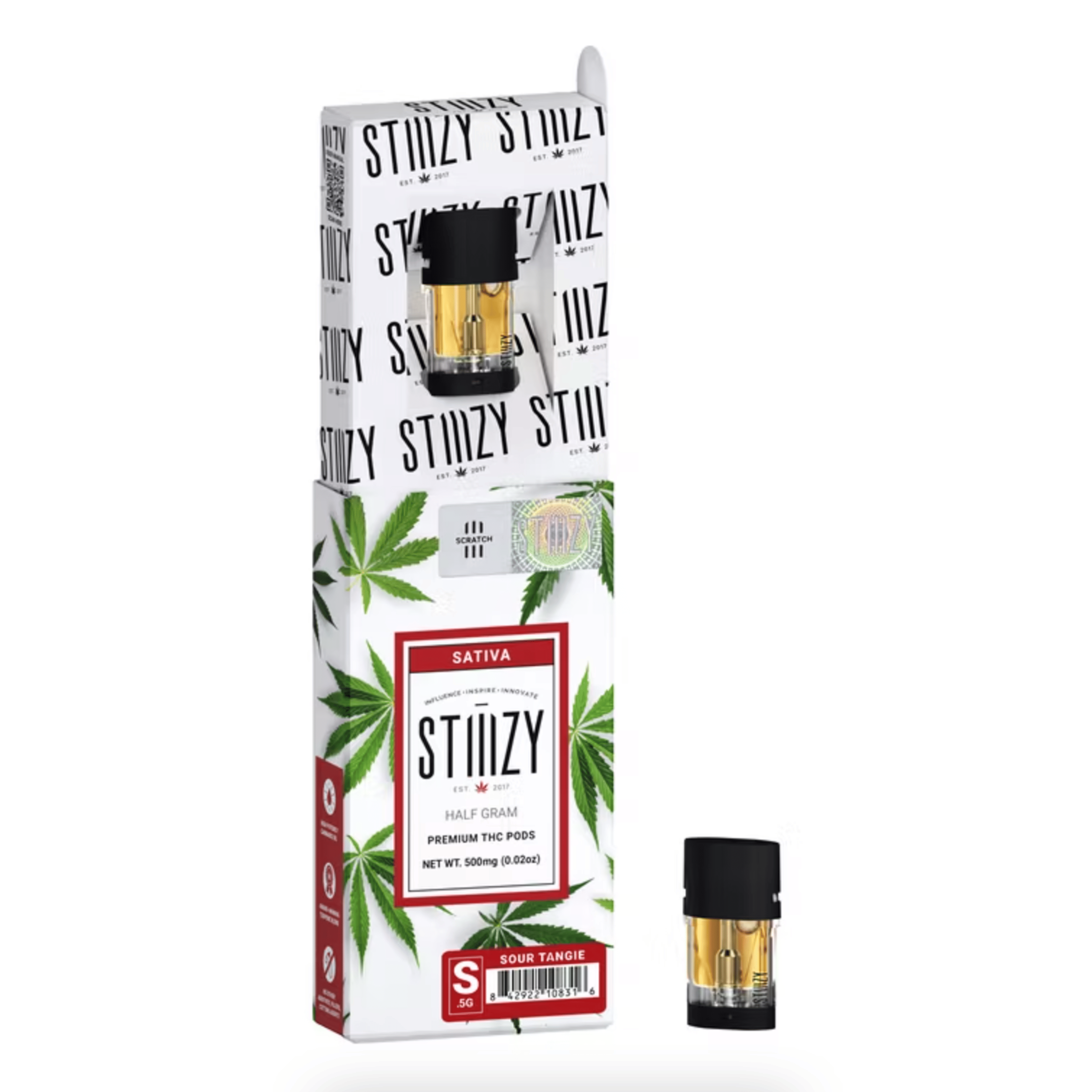 Sour Tangie .5g STIIIZY Pod - STIIIZY - - $16.25 - Cartridges