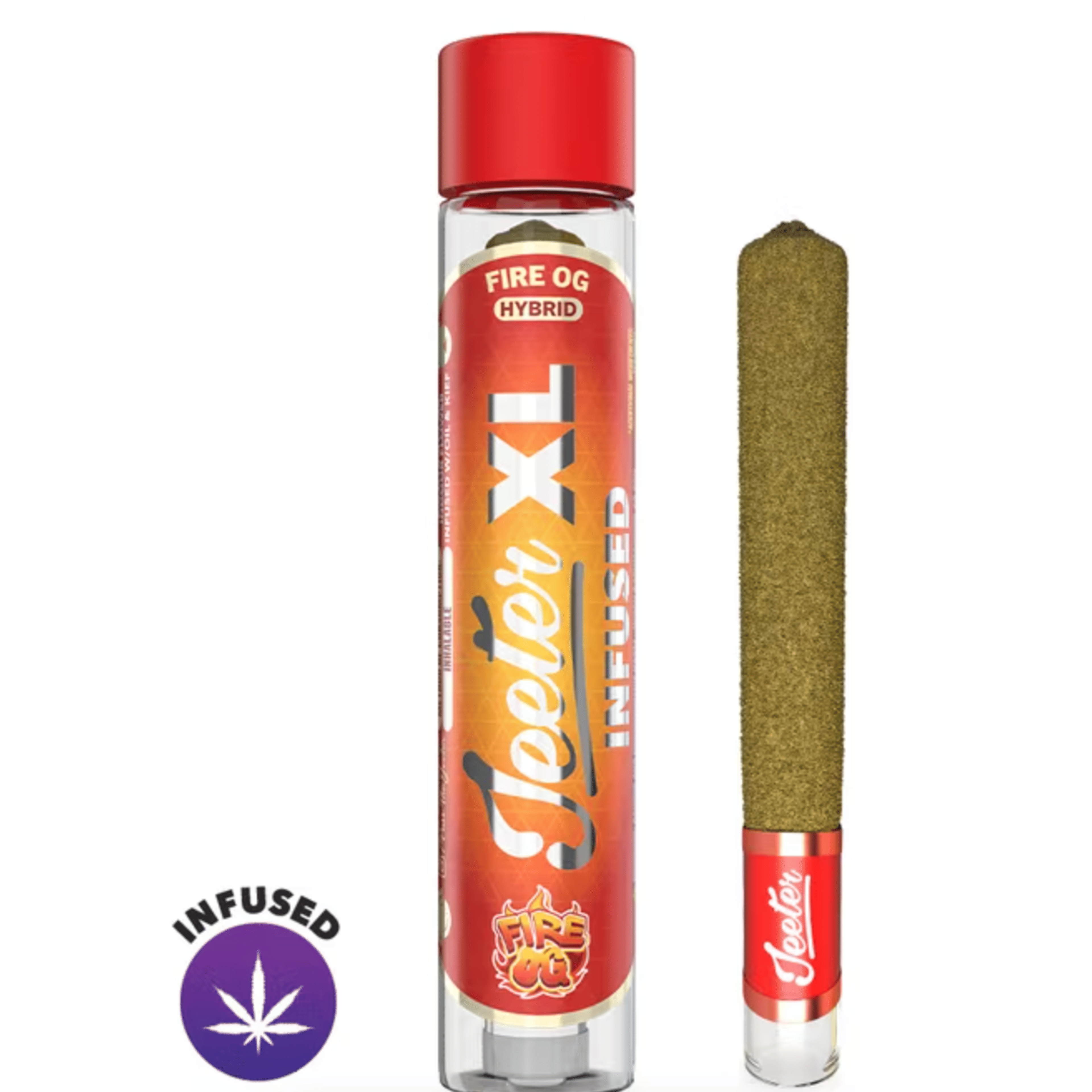 Fire OG Infused 2g XL Preroll - Jeeter - - $40 - Pre-Rolls