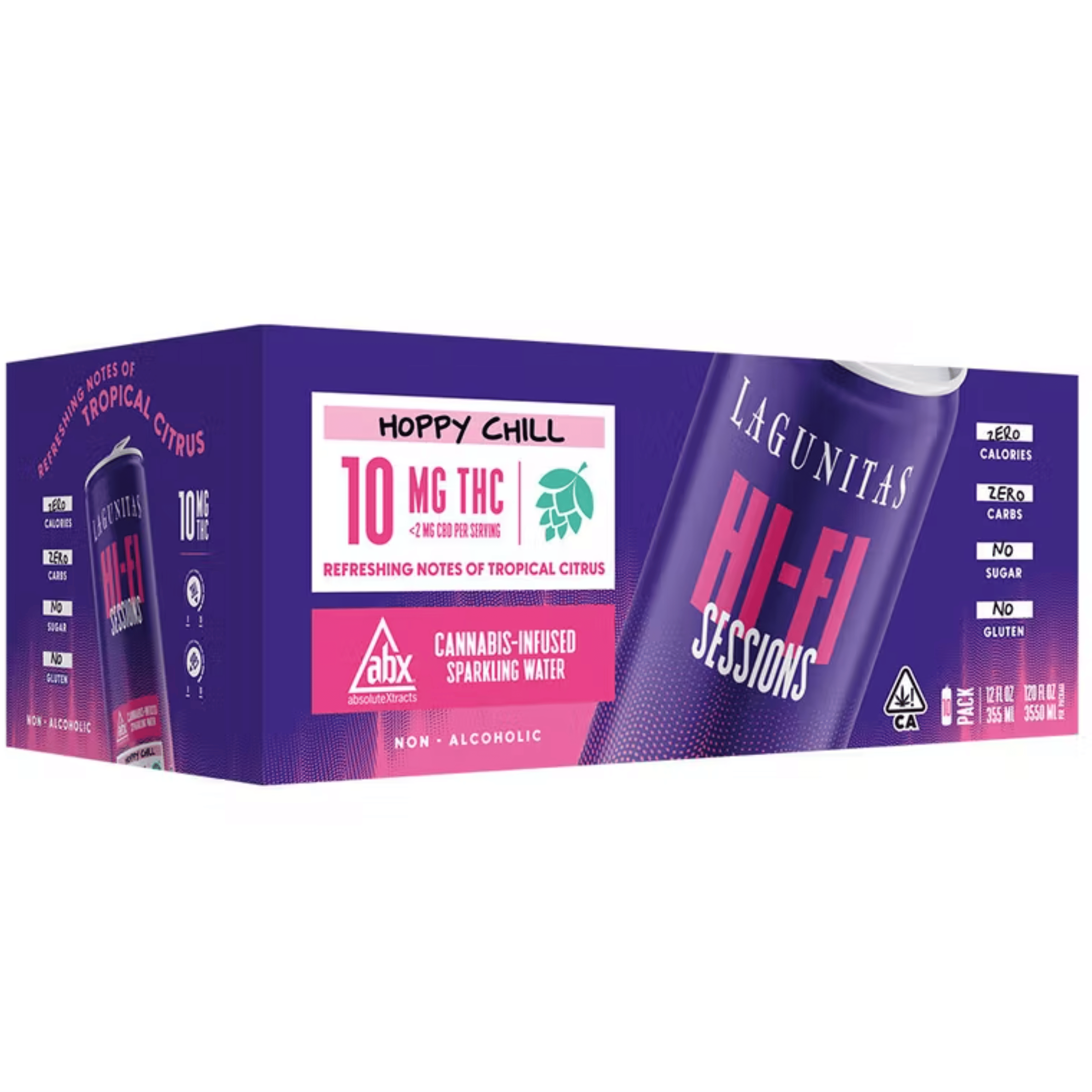 Hoppy Chill 10Pck - Lagunitas - - $48 - Drinks