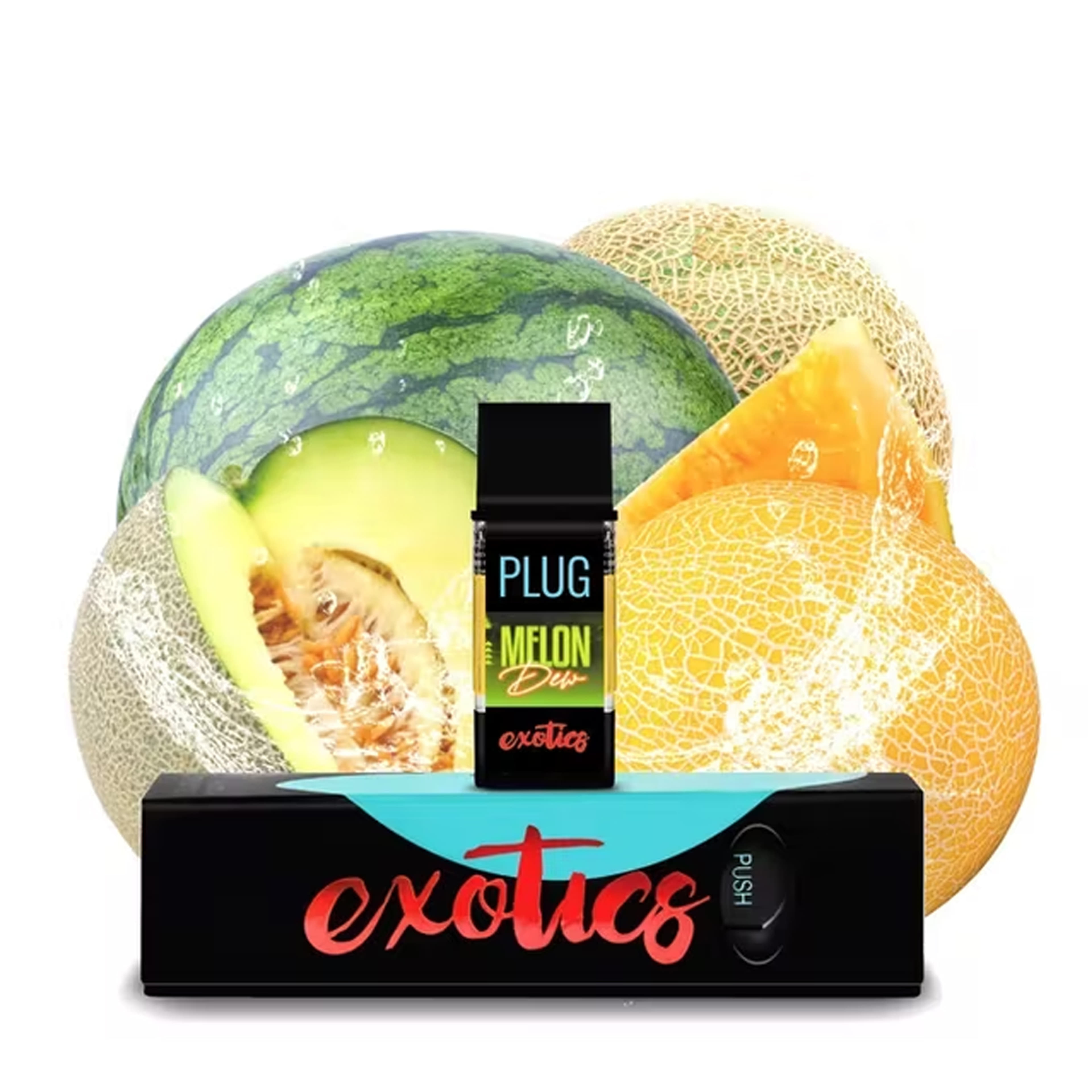 Melon Dew (H) Exotics 1g *SPECIAL PRICING* - PlugPlay - Melon Dew (H) Exotics - $35 - Vape Cartridge